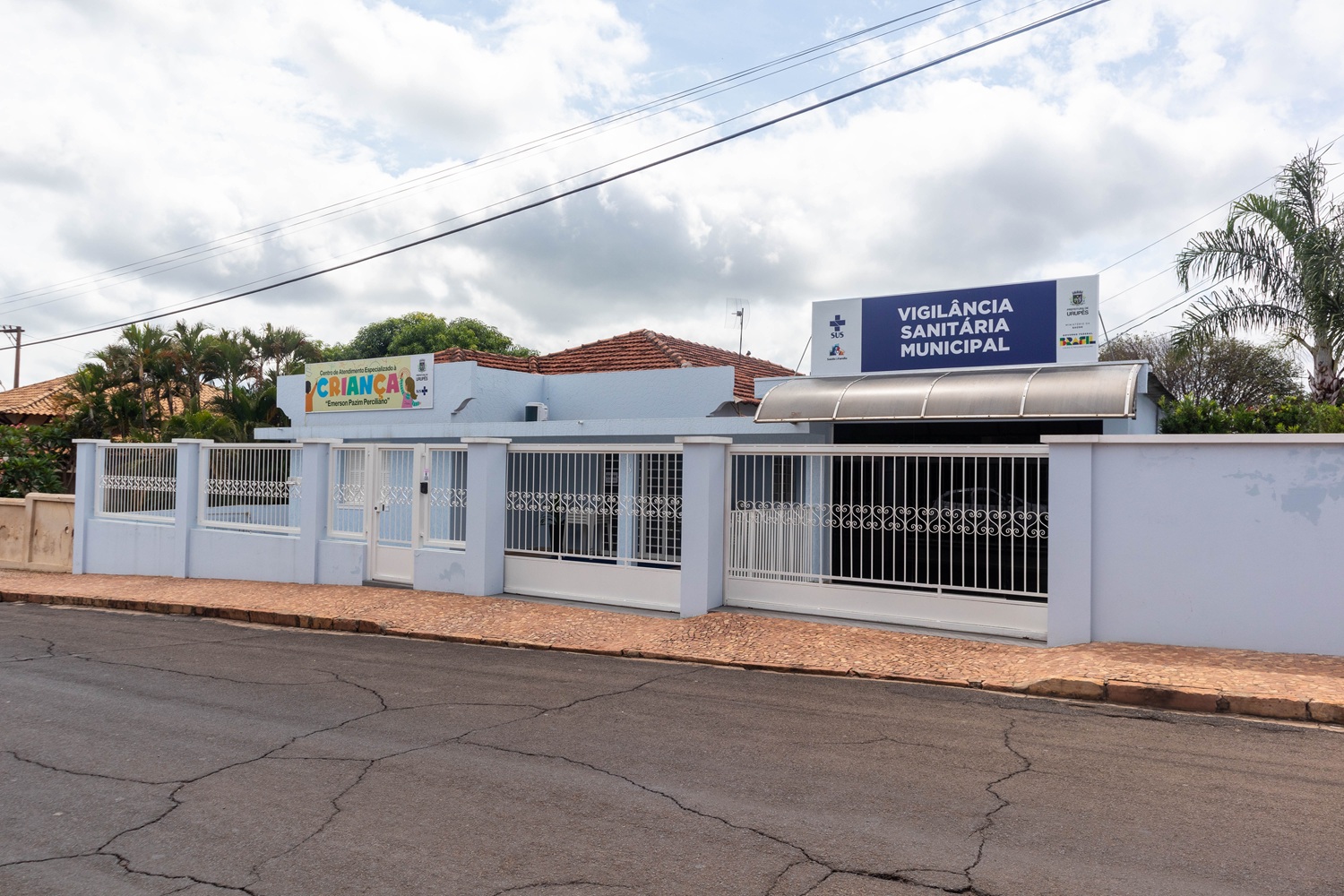 Centro de Atendimento à Criança será ampliado, e utilizará também prédio da Vigilância Sanitária. Foto: divulgação.