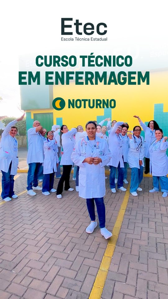 Você também pode realizar seu sonho de trabalhar na área da Saúde. Estão abertas...